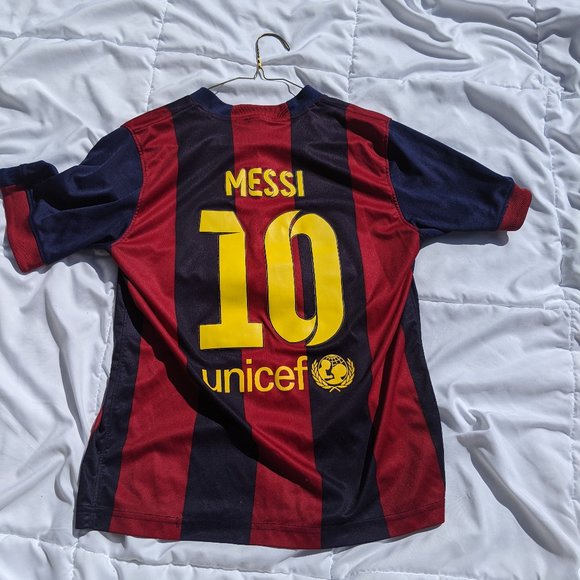 Messi Soccer Shirt - YL - Barcelona - Picture 2 of 3
